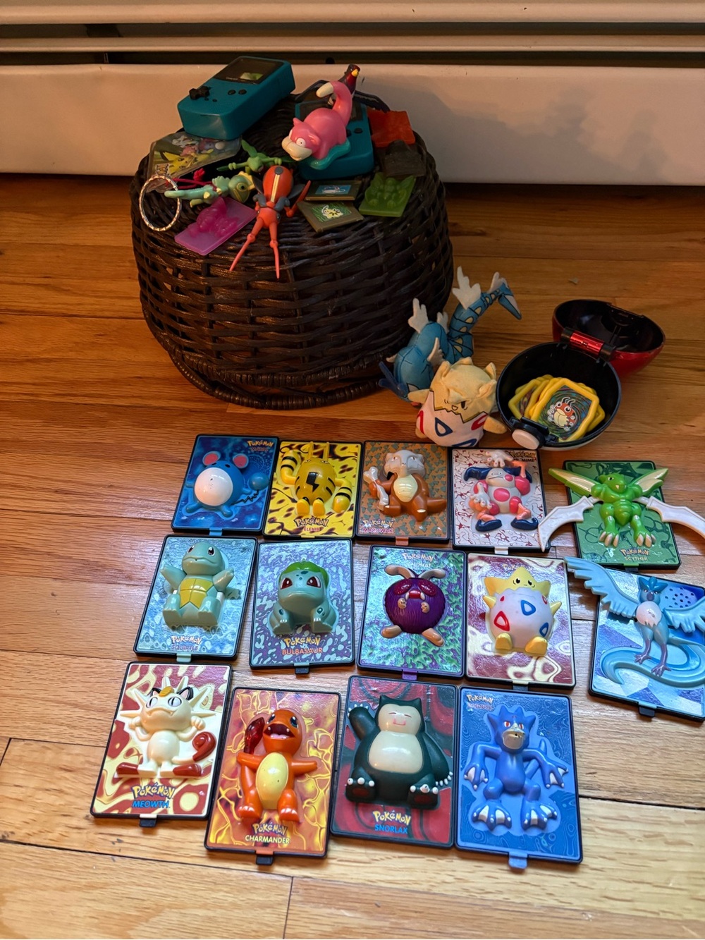 Pokemon Burger King kids meal vintage collection.